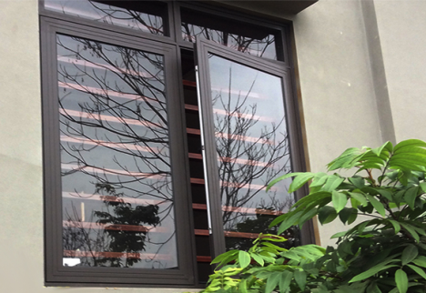 Cửa sổ cao 1m rộng 2m nhôm kính thuận thành