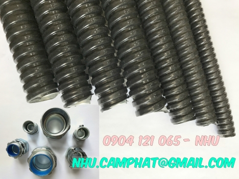 Ống ruột gà lõi thép bọc nhựa hàng nhập khẩu