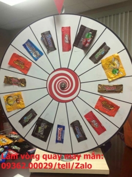 Gia công vòng quay may mắn, vòng quay trúng thưởng