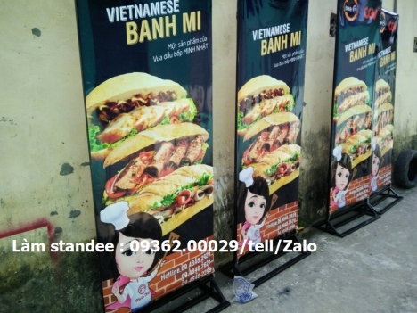 Ưu điểm của các sản phẩm Standee chân sắt