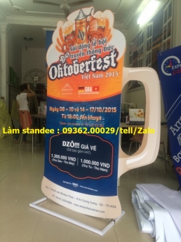 Ưu điểm của các sản phẩm Standee chân sắt