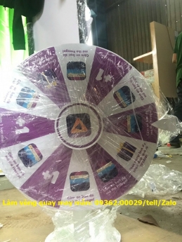 Gia công vòng quay may mắn, vòng quay trúng thưởng