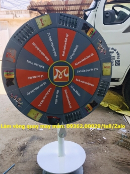 Gia công vòng quay may mắn, vòng quay trúng thưởng