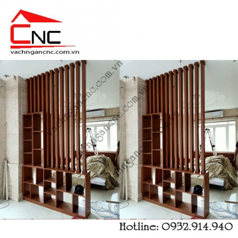 Công trình lam gỗ cnc tại KDC Ven sông Quận 7