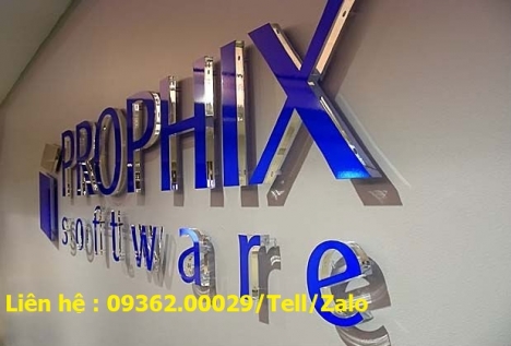 Biển quầy lễ tân-Biển quảng cáo in bằng chất liệu UV