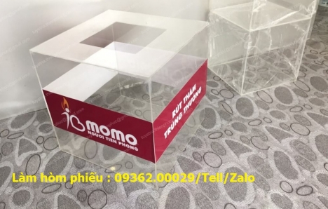 Các mẫu mã hòm phiếu, hòm từ thiện, thùng bốc thăm trúng thưởng