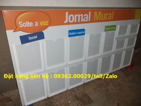 Các mẫu kệ đựng tạp trí , sách báo bằng mica –Gia công nhiều loại