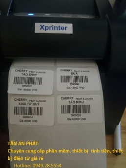 Setup giải pháp bán hàng, thiết bị tính tiền giá rẻ cho cửa hàng bán trái cây ở Vĩnh Long