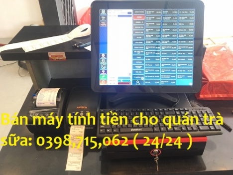  Nhận cung cấp thiết bị tính tiền cho quán trà sữa tại Kiên Giang 
