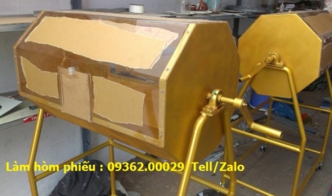 Các mẫu mã hòm phiếu, hòm từ thiện, thùng bốc thăm trúng thưởng