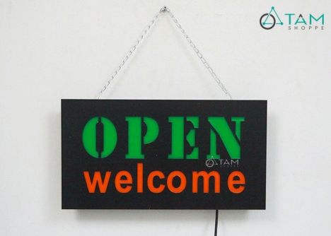 Ưu điểm của các loại biển open close treo cửa bằng mica