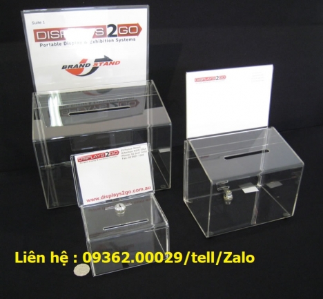 Hộp tipbox để đựng tiền lẻ - Nhận gia công cung cấp các hộp tip bõ theo yêu cầu