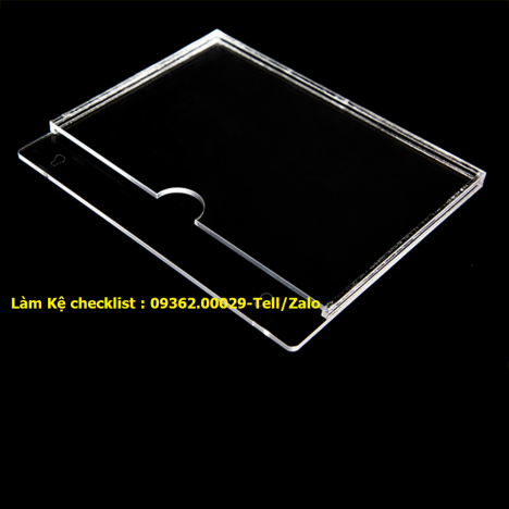 Tổng hợp các mẫu kệ checklist, bảng mica treo tường