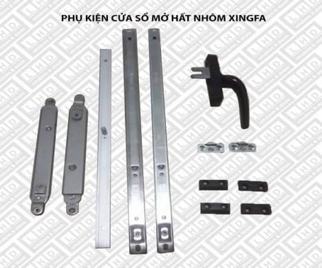 Bộ phụ kiện dùng cho cửa mở hất- kin long- 55