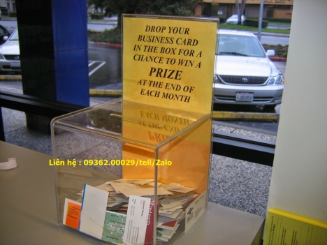 Hộp tipbox để đựng tiền lẻ - Nhận gia công cung cấp các hộp tip bõ theo yêu cầu