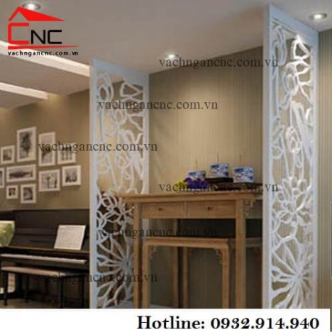 Quận Tân Phú làm mẫu vách ngăn phòng thờ cnc hoa văn