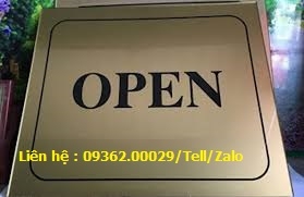 Ưu điểm của các loại biển open close treo cửa bằng mica