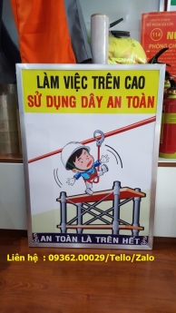 Nhân làm các biển nội quy, biển hướng dẫn theo yêu cầu
