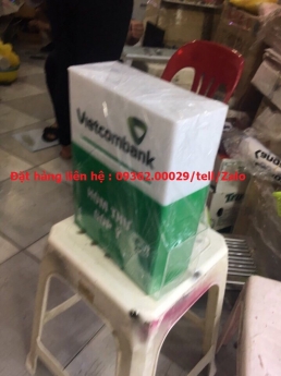 Hòm thư góp ý treo tường màu trắng sữa