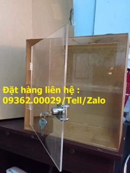 Hòm thư góp ý treo tường màu trắng sữa