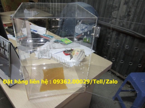 Hòm thư góp ý treo tường màu trắng sữa