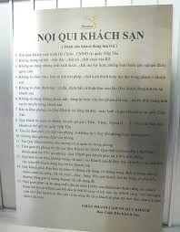 Nhân làm các biển nội quy, biển hướng dẫn theo yêu cầu