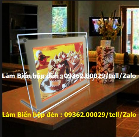 Một số mẫu biển hộp đèn siêu mỏng-Tranh đèn led gia công theo yêu cầu