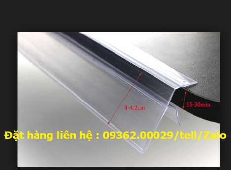 Bảng giá để thông tin hàng tại các siêu thị-Biển tên sản phẩm