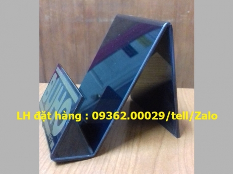 Sản phẩm kệ mica trưng bày sách báo, catalog, tài liệu