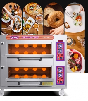 Lò nướng bánh 2 tầng 4 khay 5456