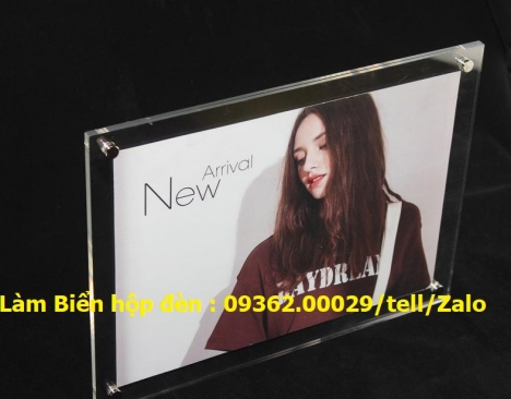 Một số mẫu biển hộp đèn siêu mỏng-Tranh đèn led gia công theo yêu cầu