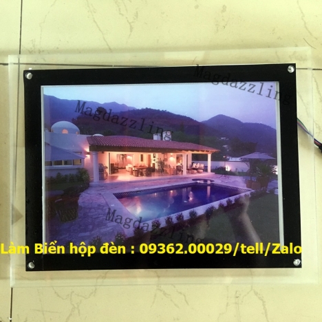 Một số mẫu biển hộp đèn siêu mỏng-Tranh đèn led gia công theo yêu cầu