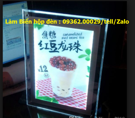 Một số mẫu biển hộp đèn siêu mỏng-Tranh đèn led gia công theo yêu cầu