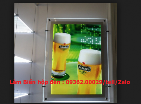 Một số mẫu biển hộp đèn siêu mỏng-Tranh đèn led gia công theo yêu cầu
