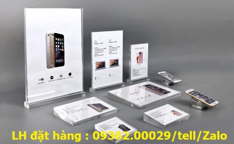 Bảng giá để thông tin hàng tại các siêu thị-Biển tên sản phẩm