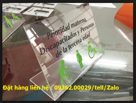 Bảng giá để thông tin hàng tại các siêu thị-Biển tên sản phẩm