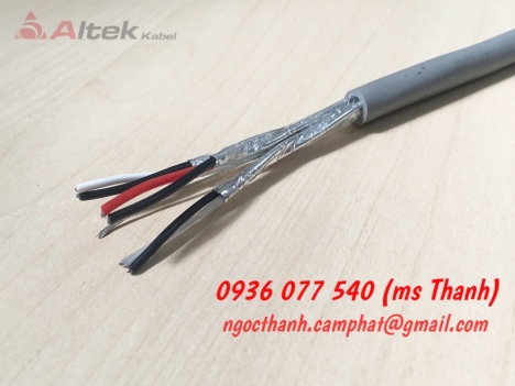 Cáp tín hiệu 3 Pair 22 AWG, cáp xoắn chống nhiễu Altek kabel