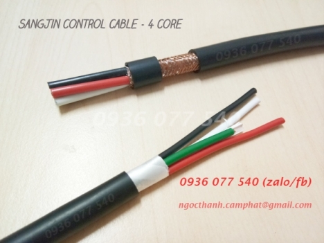 Cáp điều khiển Sangjin, cáp tín hiệu nhập khẩu