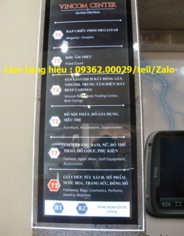 Các loại biển chỉ dẫn- CUng cấp các loại biển chỉ dẫn cho tòa nhà