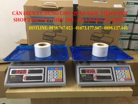 Cân Điện Tử cho Shop Trái Cây - Quán Kem  tại BÀ RỊA –VŨNG TÀU