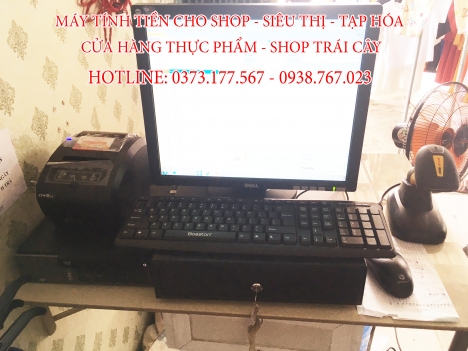 Trọn bộ Phần mềm tính tiền -thiết bị tính tiền cho Shop Mỹ Phẩm tại Bắc Giang