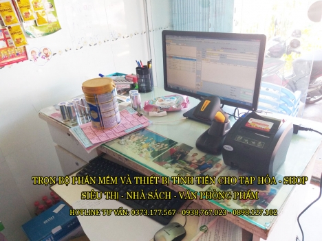 TRỌN BỘ MÁY TÍNH TIỀN CẢM ỨNG cho Shop Thời Trang Quần Áo tại Hà Nội
