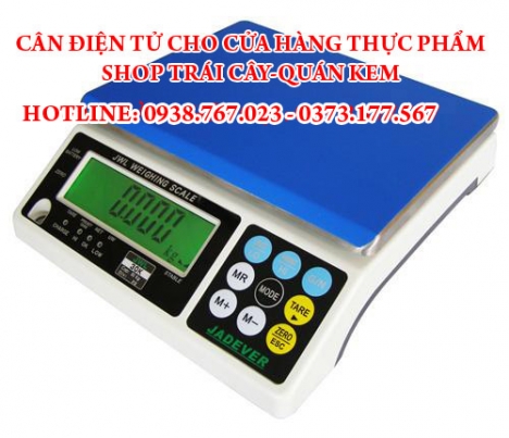 Cân Điện Tử cho Shop Trái Cây - Quán Kem  tại BÀ RỊA –VŨNG TÀU