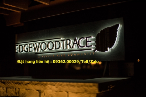 Chữ mica phát sáng- Gia công các loại chữ mica