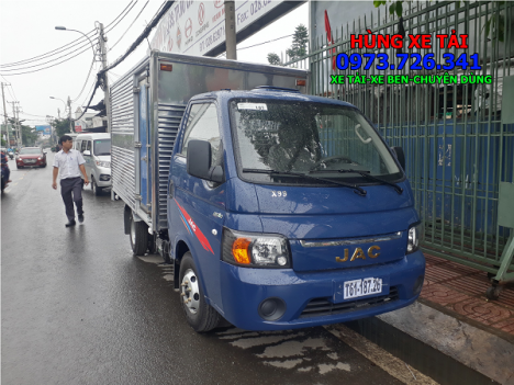 Xe tải JAC 1t25 thùng dài 3m2 máy dầu trả trước 40 triệu nhận xe ngay.
