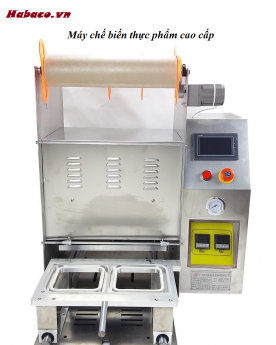Máy dập nắp cốc hộp nhựa kích thước theo yêu cầu