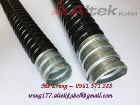 Ống ruột gà lõi thép bọc nhựa mềm PVC