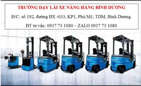 DẠY LÁI XE NÂNG HÀNG CHO CÁC KHU CÔNG NGHIỆP, NHÀ MÁY TRÊN TOÀN QUỐC