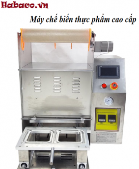 Máy dập nắp cốc hộp nhựa kích thước theo yêu cầu