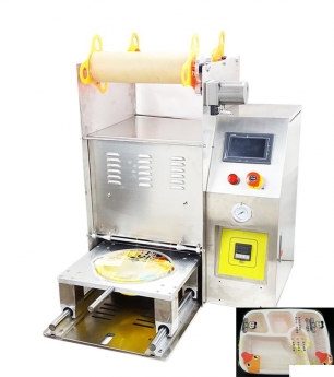 Máy dập nắp cốc hộp nhựa kích thước theo yêu cầu